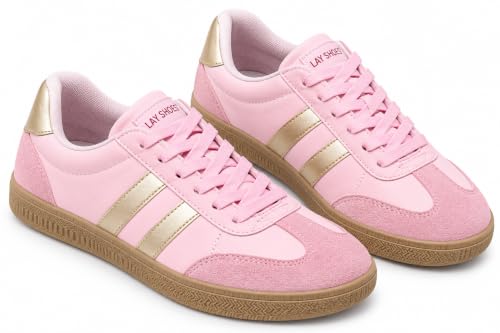 Image of Casual Sneaker Shoes for Women | Soft Cushioned Insole | Sneakers for Woman | Lightweight | Comfortable | Stylish, Trendy Girls and Women Sneakers with Laces