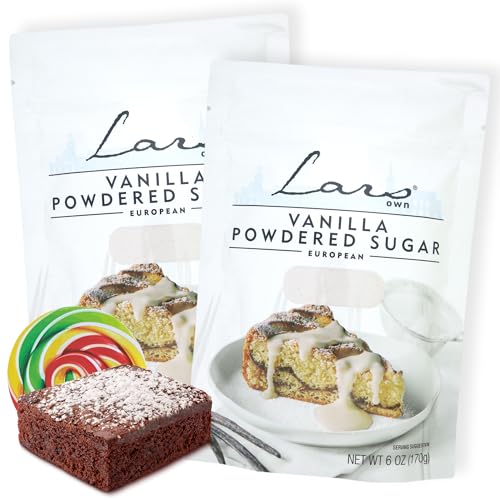 Sweetzo - Vanilla Powdered Sugar, For Baking, Donuts, Pancakes and