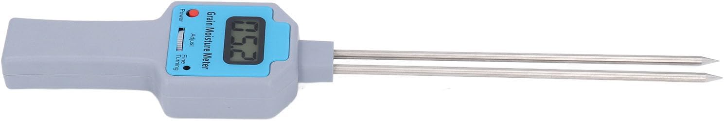 Grain Humidity Meter, Digital Grain Tester with LED Backlit Display and Capacitive Sensor for Rice Corn Wheat Bean Sorghum Rapeseed