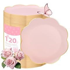 120pcs Pink Gold - 7.5in