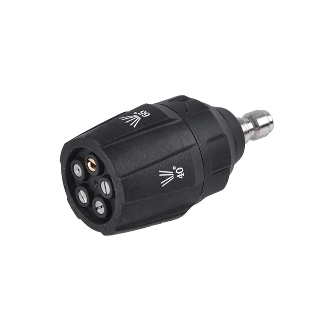 Tucool Racing 5 in 1 Quick Change Over Spray Nozzle with 1/4 Quick Connect (5 in 1 Spray Nozzle)