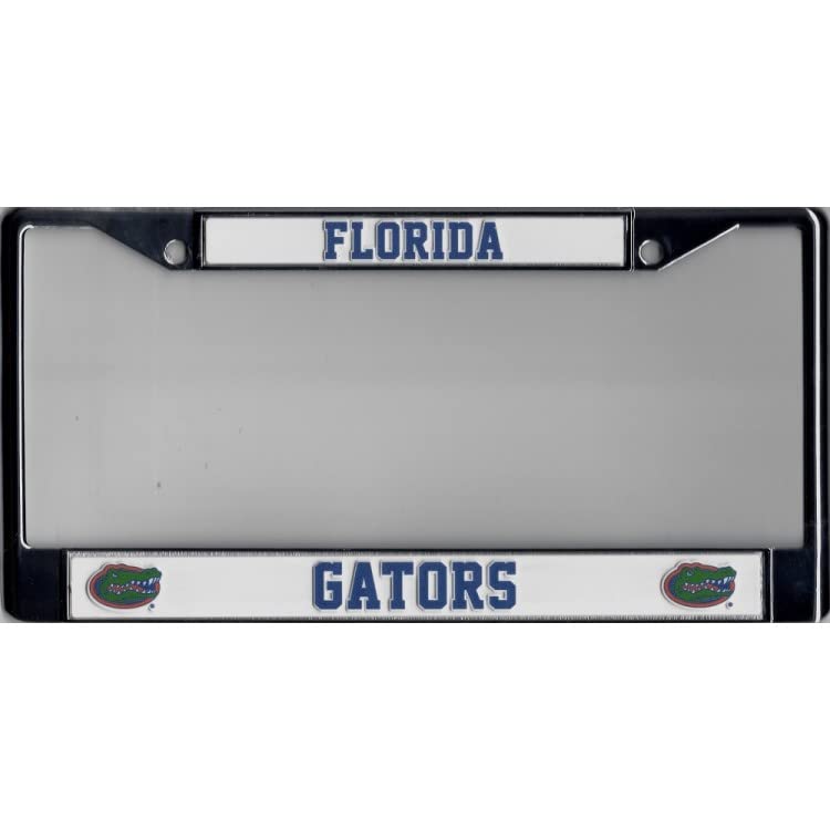 Rico Industries Florida Gators Chrome License Plate Frame