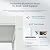 Domi Outdoor Pergola 10' x 12', Aluminum Louvered Pergola with Adjustable Louvers, Full Aluminum Frame, Built-in Gutter System, Modern Patio Gazebo for Deck Garden Patio, White