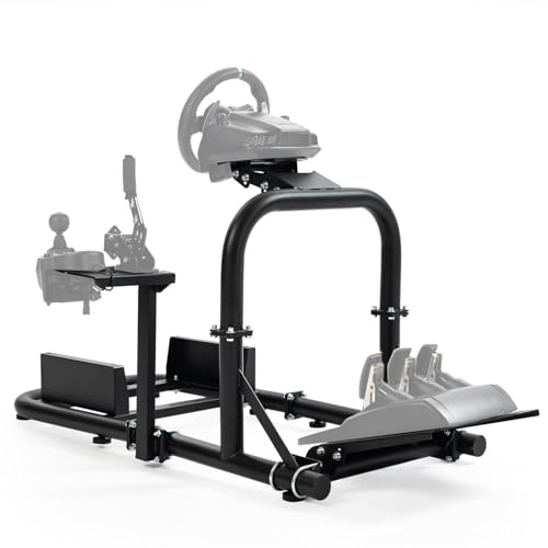 Marada Racing Cockpit Frame with Adjustable Wheel Stand