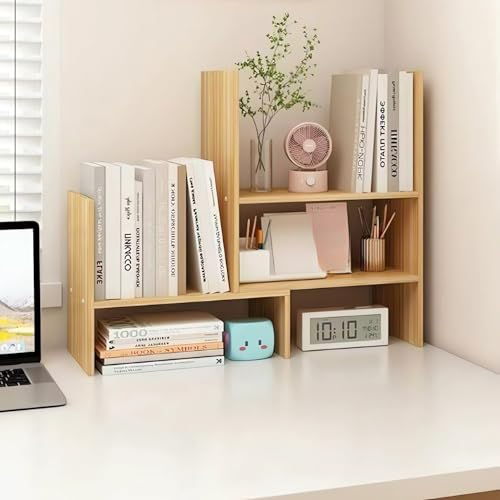 AUSHOPLAH Schreibtisch-Organizer-Regal, Tischregal Schreibtisch,...