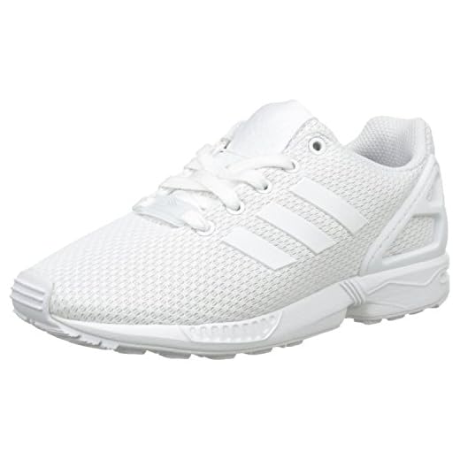 adidas Unisex-Child Tensaur Run Sneaker, Team Royal Blue/Footwear White/Bright Cyan, 31 EU 4 adidas Originals ZX Flux K S81421, Unisex-Kinder Low-Top Sneaker, Weiß (Ftwr White/Ftwr White/Ftwr White), EU 31