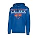 NBA New York Knicks Men's Fleece Hoodie Pullover Sweatshirt Poly Midtown, Large, Royal