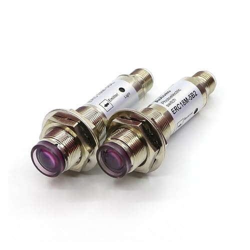 Capteur photoélectrique à faisceau direct cylindrique ERC18M-5B1,5DL pour détection industrielle M18