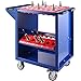 Mophorn Tool Cart 40 Taper Tool Holder CNC Tool Cart 35 Capacity CAT40 BT40 Service Carts with Wheels Heavy Duty (BT40 35 Capacity)