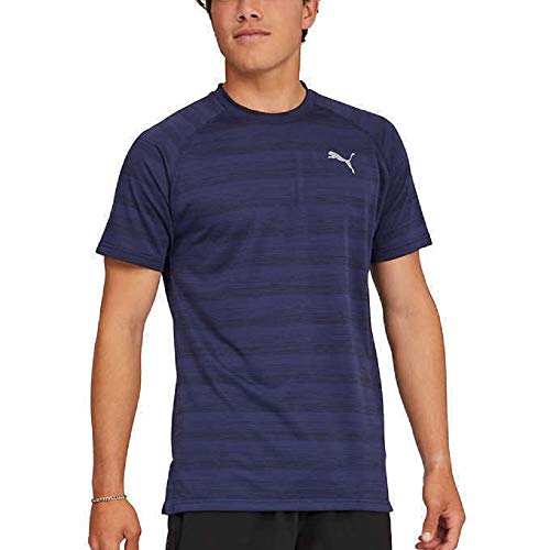 T-shirt Puma Pace homme anti frottement maillage aéré peacoat L