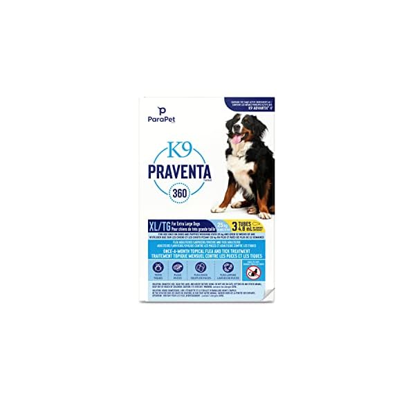 Parapet K9 Praventa 360 for Extra Large Dogs – 3 Tubes Parapet K9 Praventa 360 for Extra Large Dogs – 3 Tubes