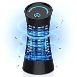 Regevo Lampada Antizanzare Elettrica - Ammazza Mosche 4W UV Professionale, Sterminatore di Insetti, Moscerini e Tarme per Interno (Casa, Cucina, Camera da Letto), Esterno e Veranda