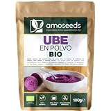Ube en polvo BIO 100g | Origen Filipinas | 100% natural, sin azúcares ni colorantes añadidos | Sabor suave, ideal para ube latte y repostería | Primera Calidad