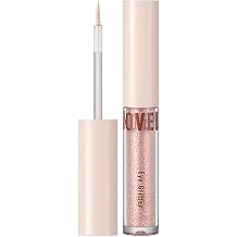 TONYMOLY Lovely Beam Bling Glitter 02 Peach Beam Multi-Use Liquid Glitter for Eyes, Under Eye, and Face Soft Peach Shimmer for Radiant, Youthful Glow and Long-Lasting K-Beauty Makeup Looks