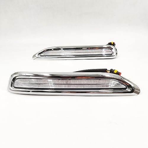 BAKUGO 2 Peças De Led Para Carro Luz De Circulação Diurna Luz De Nevoeiro DRL Luz De Sinalização De