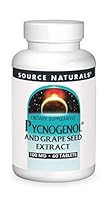 Algopix Similar Product 7 - Source Naturals Pycnogenol  Grape Seed
