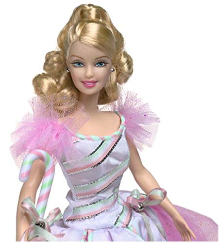 Barbie Peppermint Candy Cane Muñeca Ballet Clásico miniatura 1