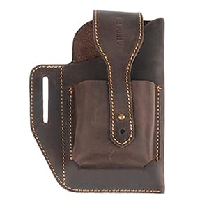 ABOOFAN Kleine Lederen Heuptas Gsm Pouch Met Riem Clip Mobiele Telefoon Riem Pouch Holster Cover Case Voor Travel Outdoor