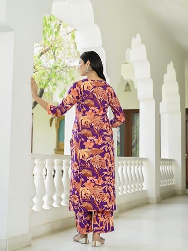 Image of ANNI DESIGNER Women Kurta with Palazzo