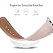 WFEAGL Compatible with Apple Watch Band 41mm 40mm 38mm 42mm(series 11 10) Women, Top Genuine Leather Band for iWatch SE 3 2 1 & Series 11 10 9 8 7 6 5 4 3 2 1
