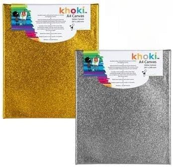Art+craft Canvas W/mount Glitter 24x30cm