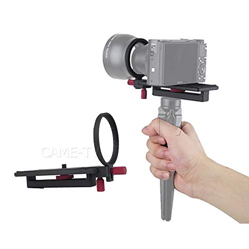 Came-TV Adapter with 52mm Ring Thread for Filters and Lens for Sony ZV-1 ZV-1F RX100M7 or Canon G7X Mark III Series for Padcaster Parrot Teleprompter Desview T3 T2