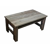 Amazon.co.jp: OLD ASHIBA （足場板古材） Bタイプ センターテーブル