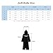 NQIQIN Jedi Costume Adult Jedi Robe Black Cloak Cosplay Halloween Costumes Cape with Hood for Men Women Teenager