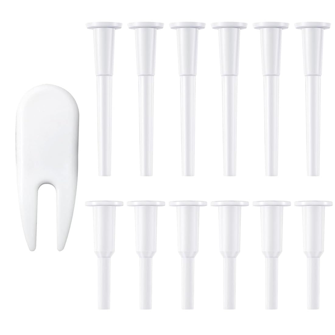 Kit de Remplacement de Bouchon d'air Yoga, 12 Pcs Bouchon de Ballon d'exercice pour Yoga, Tige de Prise de Rechange, Yoga Air Bouchon avec 1 Outil Amovible