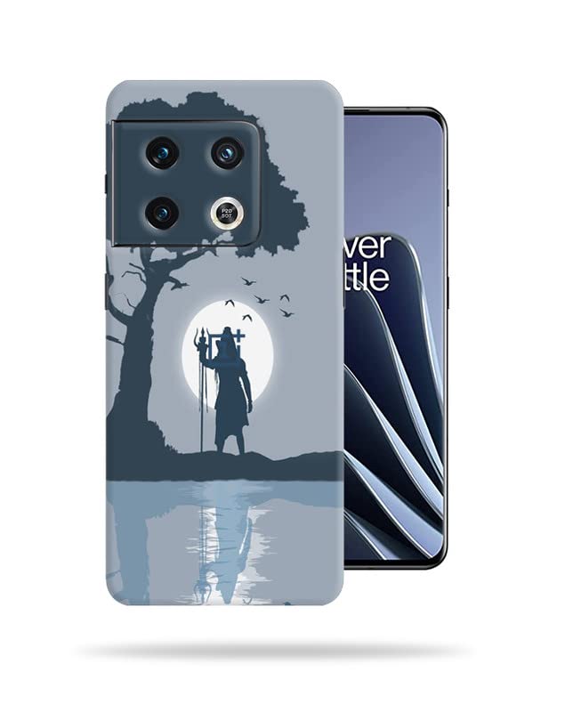 Image of Lord Shiva Skin Back Protector Film Ultra Thin Scratch Resistant Vinyl (Not Case and Cover) for OnePlus 10 Pro 5G