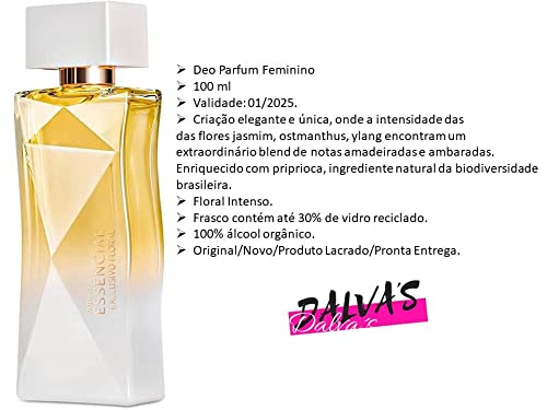 Essencial Exclusivo Floral Feminino Deo Parfum 100 Ml