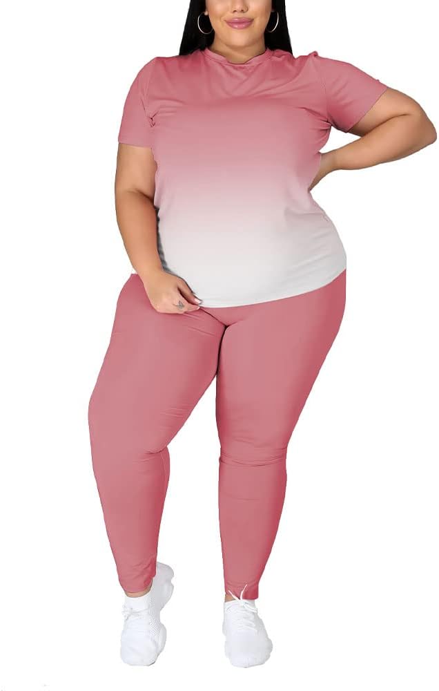 Pinspark Two Piece Sets For Women 2024 Fall Plus Size PINSV Women