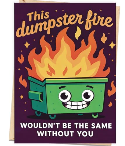 Londue Funny Thank You Card for Coworker, Sarcastic Appreciation Card Gifts for Work Bestie Office Friend, Humorous Appreciation Card for Team or Colleague