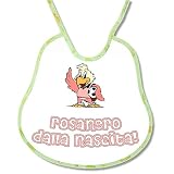 Bavetta Bavaglino personalizzabile Tifoso Palermo rosanero dalla nascita