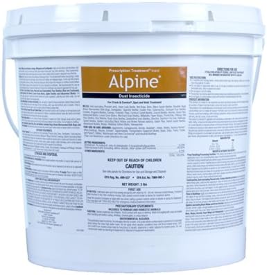 Alpine Dust (2)3lb Pails- Bed Bug Control Green Product