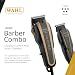 Wahl Professional 5-Star Barber Combo, Corded Legend Clipper & Hero T-Blade Trimmer Set, Black/Gold Finish