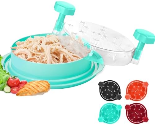 Chicken Shredder Tool Twist, Food-Grade Meat Shredder, Green | 20...