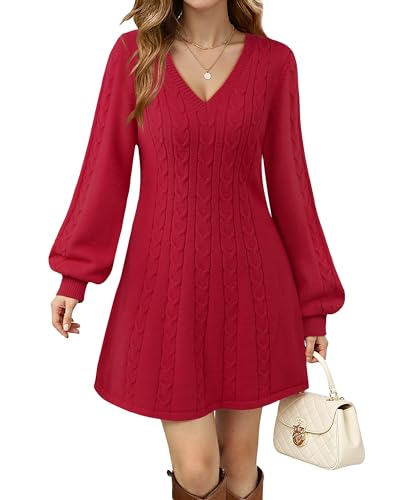 VAFOLY Sexy Wedding Guest Dresses for Women: Ladies Pullover Sweaters