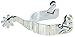 Weaver Leather Mens Engraved German Silver Spur 2` Shan