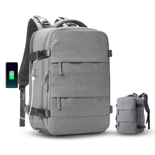 Mochila Expansível Executiva De Viagem Trabalho Faculdade Para Notebook Impermeável - Com Saída USB