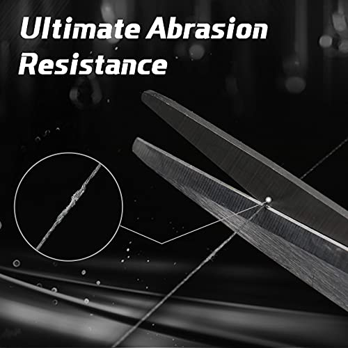 Image of RUNCL PowerBraid Fishing Line 4 /8 /9 Strands, Braided Fishing Line 300 /500 /1000Yds - Seamless Weaving Tech, Enhanced Coating Tech, Zero Stretch, High Sensitivity, Smaller Diameter - Braid Line 15-115LB