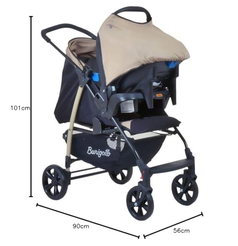 Carrinho de Bebê Travel System Burigotto... glide