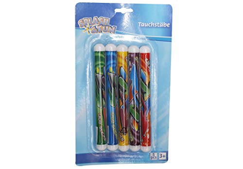 VEDES Großhandel GmbH - Ware Splash & Fun Inmersión Varillas, 5 Unidades