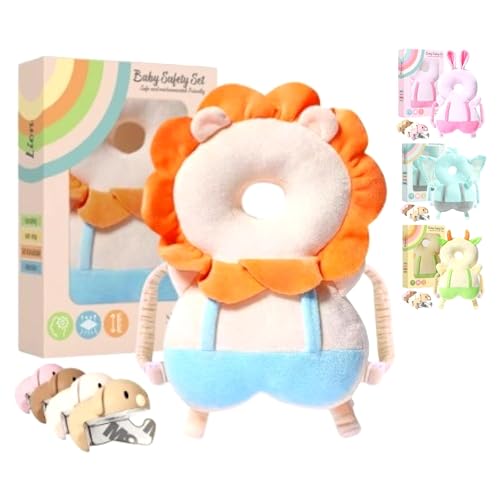 Baby Backpack Head Protector – Lion | Head Protection Back Pack f...