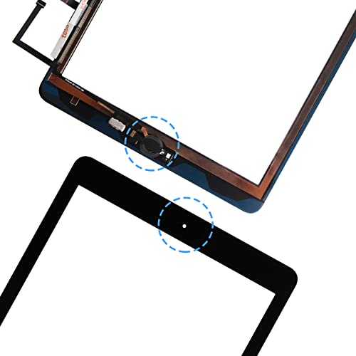 ARSSLY Touchscreen für iPad 6 9.7 A1893 A1954 2018 Digitizer-Bildschirm für iPad 6 mit Home-Taste, Touchscreen-Ersatz für iPad 6. mit Reparaturset (kein LCD-Display)