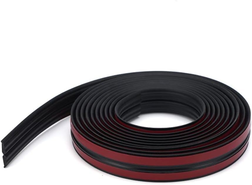 10M Flexible Edging Trim for Tile Floor Bathroom Door Frame Countertops,Self Adhesive Inside & Outside Corner Strip,Floor Transition Strip,Caulk Molding Trim,Furniture Protector Guards(20mm,Black)