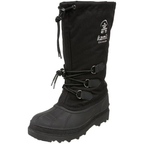 Kamik Women's Canuck Winter Boots, Black, 9 Cover