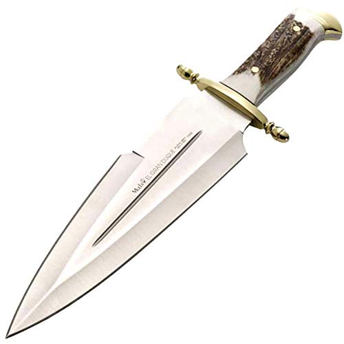 CUCHILLERIAALBACETE Muela Jagdmesser DUQUE-25E mit Schärfstein als Geschenk