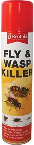FLY & WASP KILLER AEROSOL SPRAY BY RENTOKIL. 300ml : Amazon.co.uk: Grocery