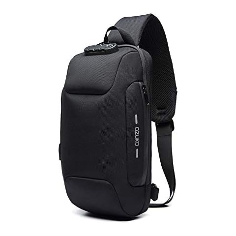 OZUKO Casual Sling Bag, Mochila de Hombro Bolsas de Hombro Impermeable Cover